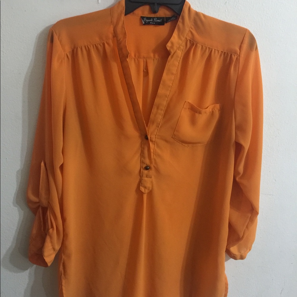 Beautiful orange color shirt